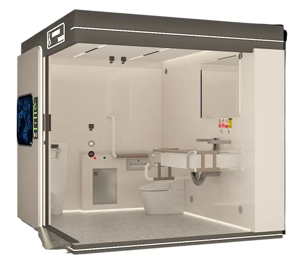 flexible modular toilet module