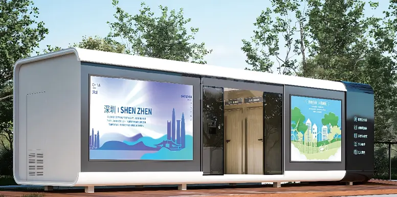 high-tech public toilets