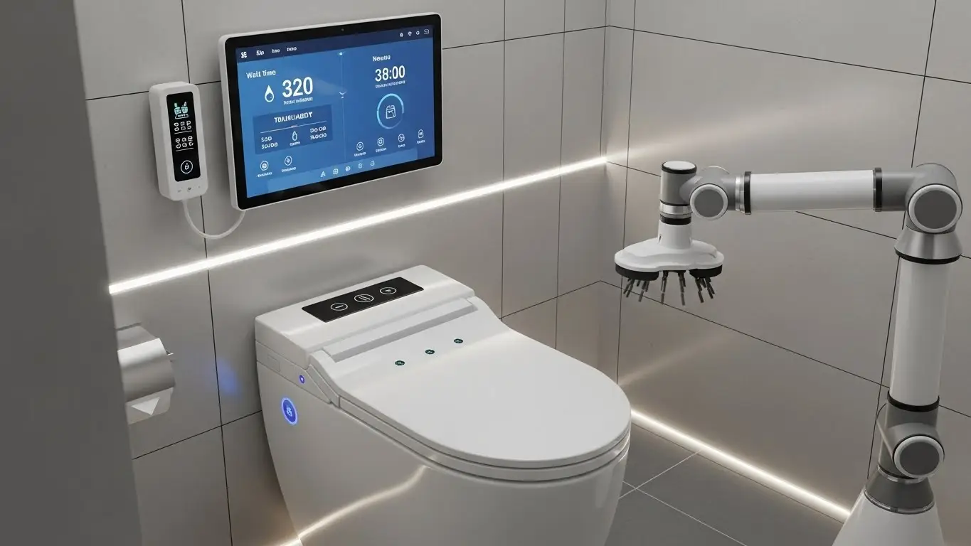 intelligent toilet management equipment