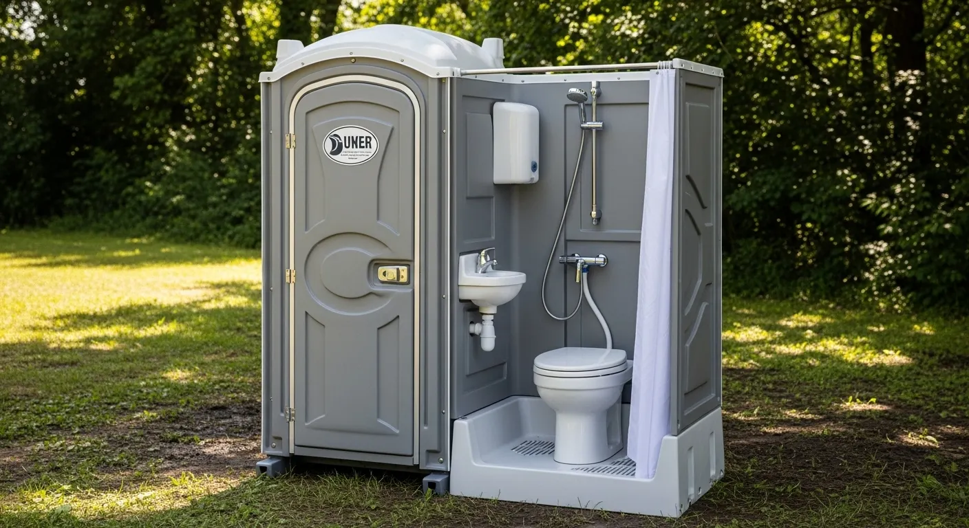 Portable Toilet With Shower Room Luxury Mobile Bathroom Junhan