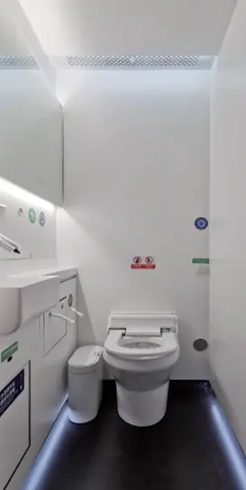 self-cleaning portable toilet detachables