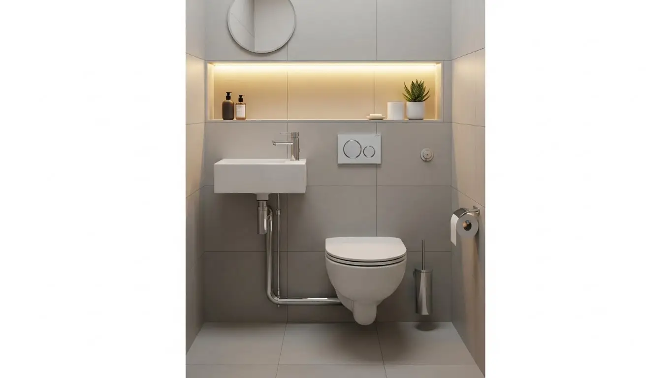 space-saving toilet units