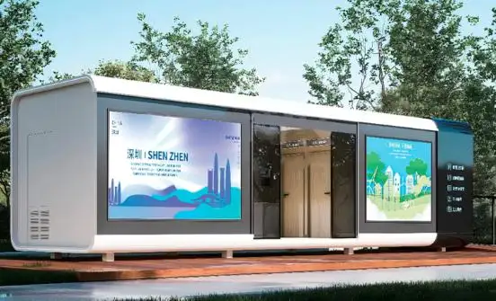 Modular public toilet