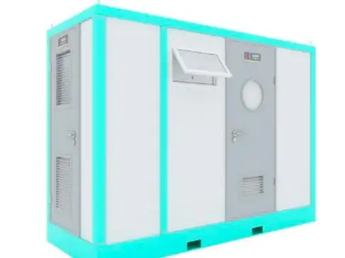 heat-resistant mobile toilet