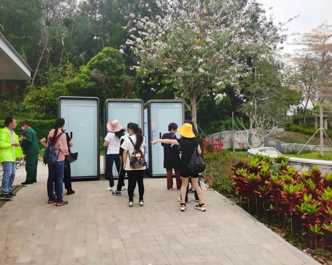 Mobile Restroom Unit for Greenway Trail