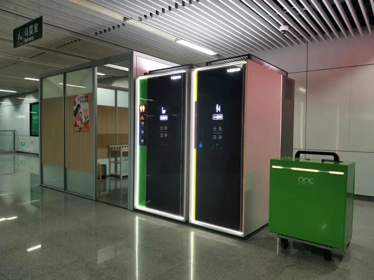 Mobile Restroom for Subway Station