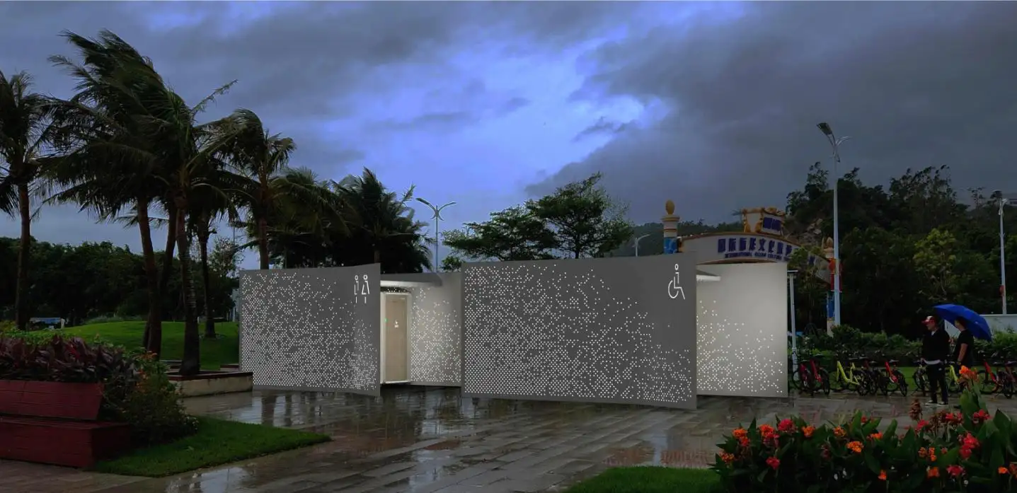 Modular Public Toilet for Wharf Station