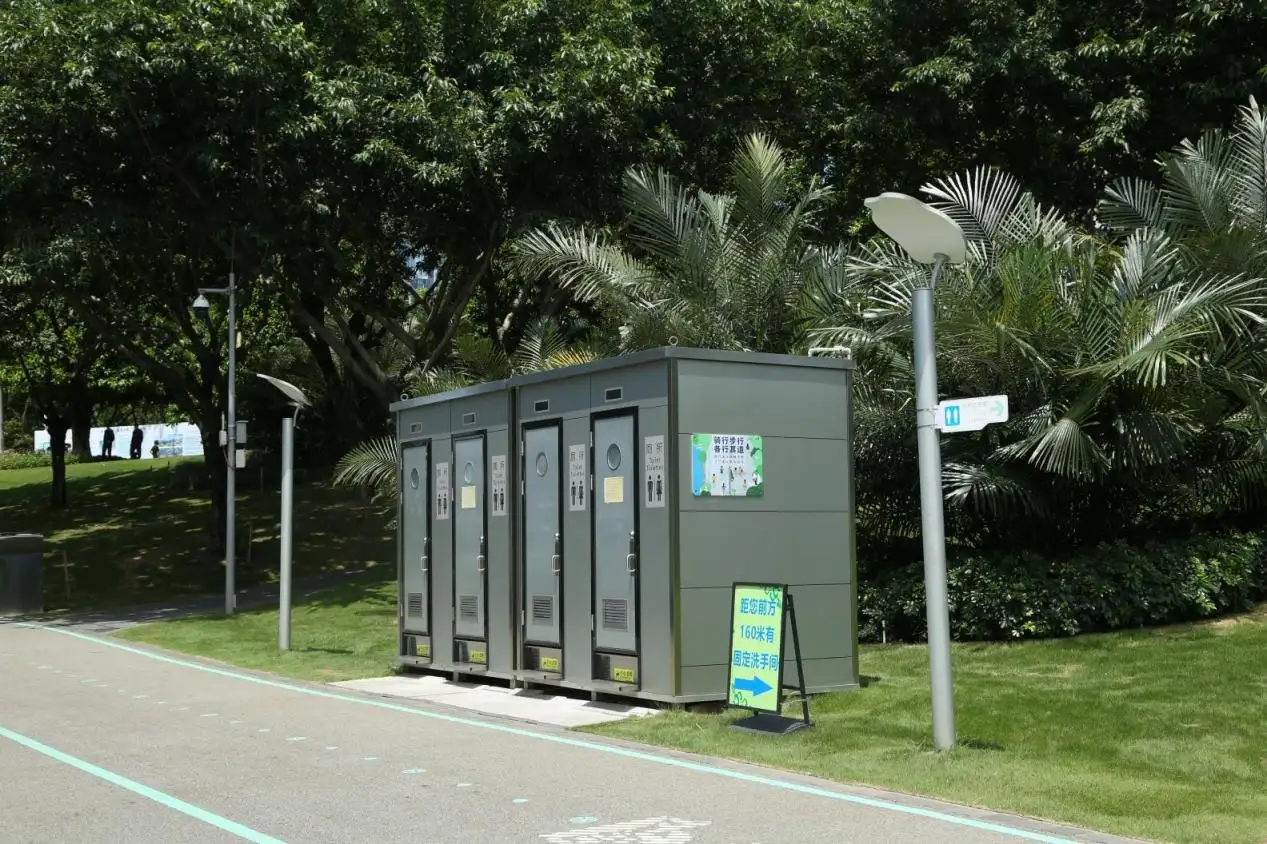 Modular Unisex Third Restroom Building