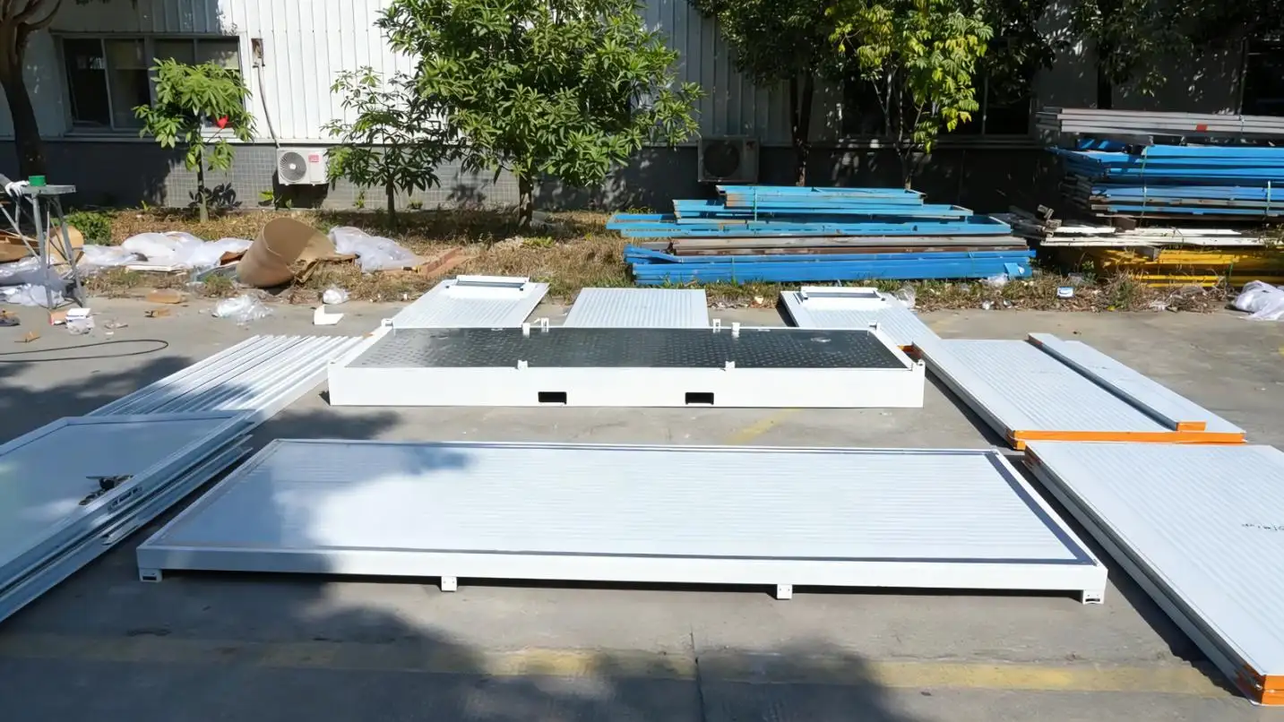 Portable Toilet for Building Site