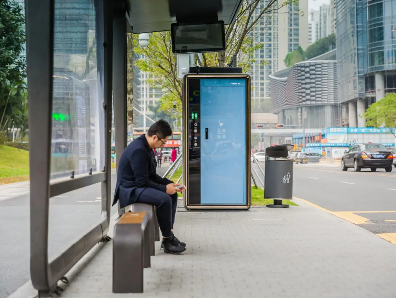 Portable Toilet for Infrastructure Projects